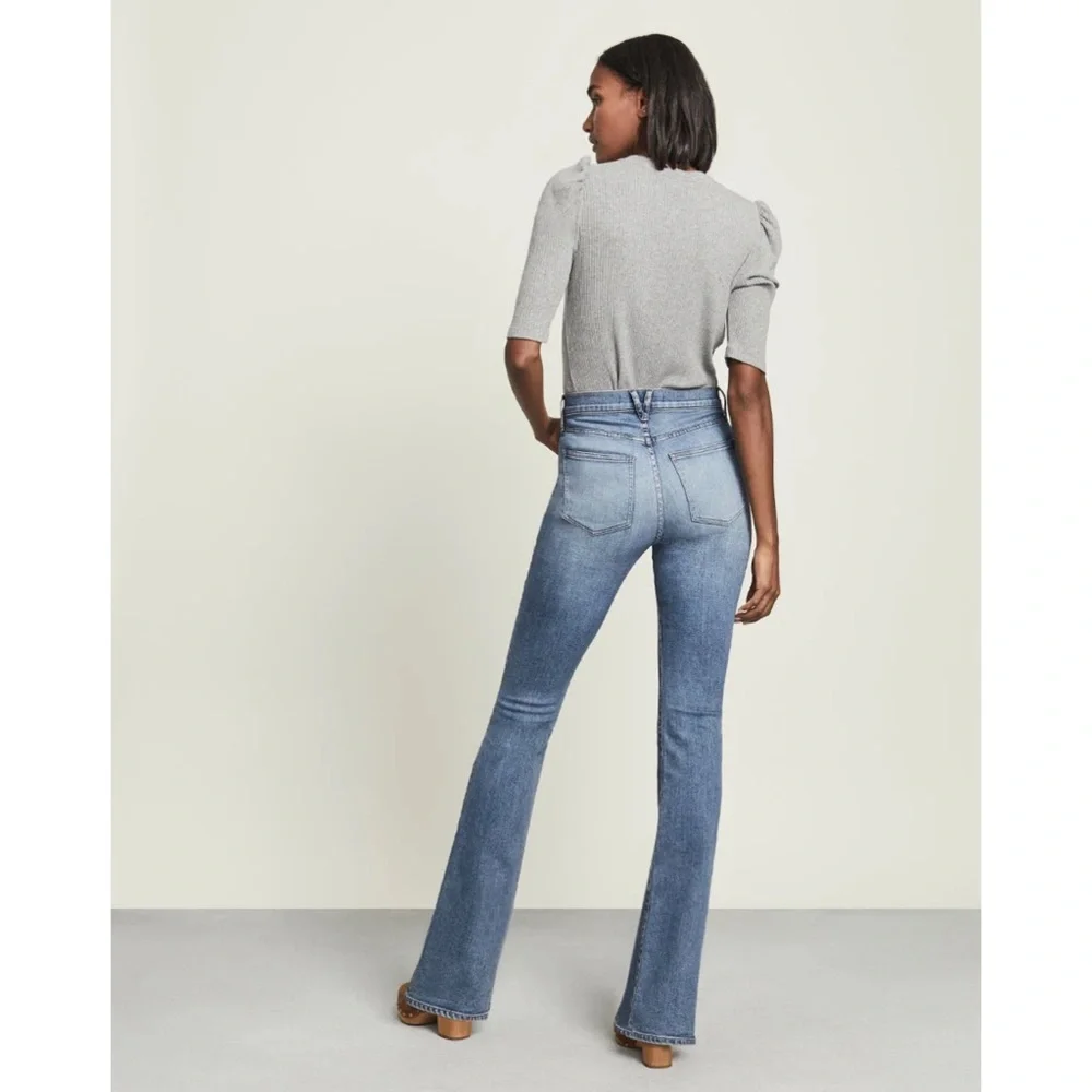 Veronica Beard Beverly High Rise Skinny Jeans 22 tall - Picture 5 of 12